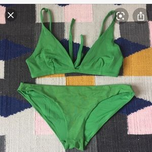 COS Bikini top and High-Cut Bottoms